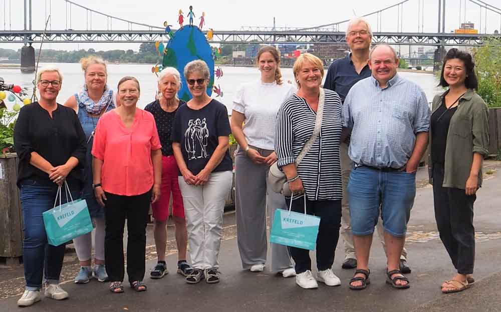 Krefelder Stadtmarketing prämiert Hochbeete an der Rhine Side