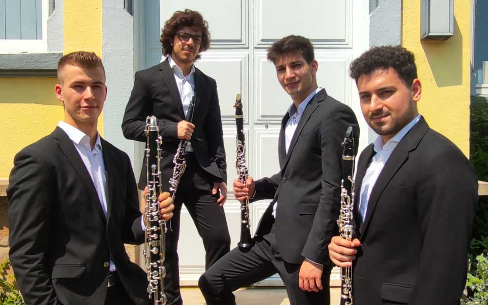 Cologne Clarinet Quartet spielt in Krefeld