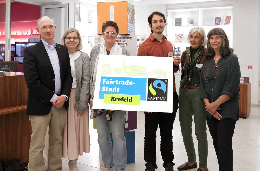 Krefeld als „Fairtrade-Town“ rezertifiziert