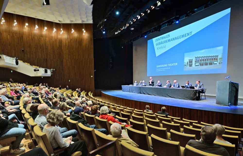 Stadttheater Krefeld soll umfassend saniert werden