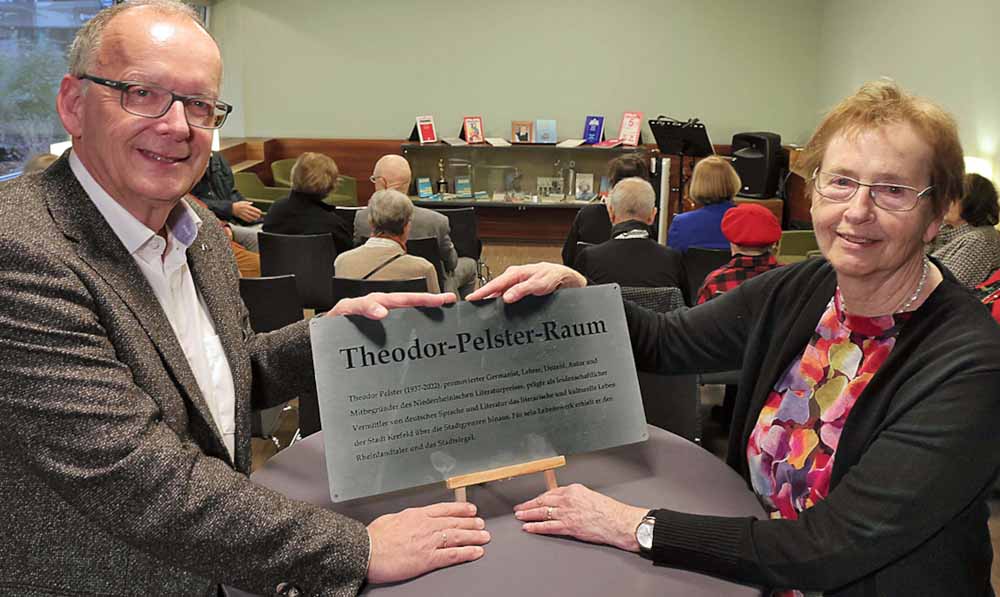 Theodor-Pelster-Raum neu in der Mediothek Krefeld