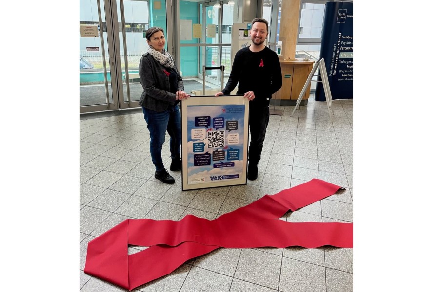Aktionen zum Welt-AIDS-Tag in Essen