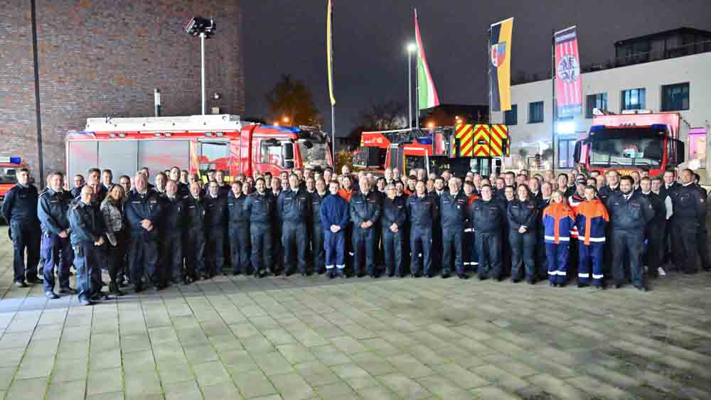 Jahreshauptversammlung der Freiwilligen Feuerwehr Krefeld