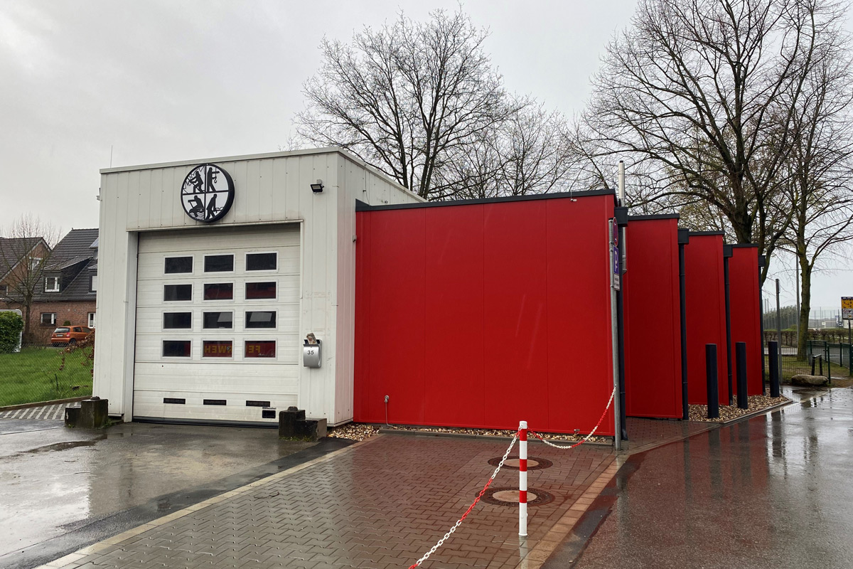 Neues Gebäude für die Feuerwehr in Beckrath