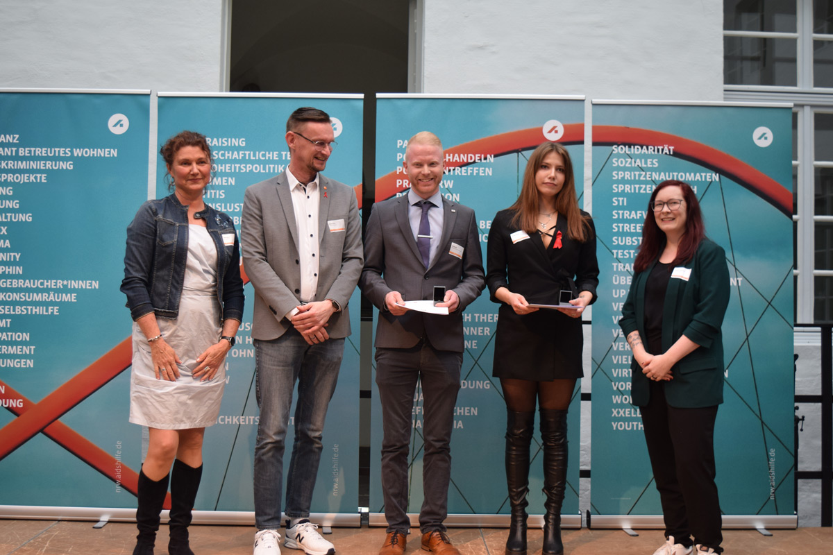 Aidshilfe NRW vergab Ehrenamtspreis „merk|würdig“