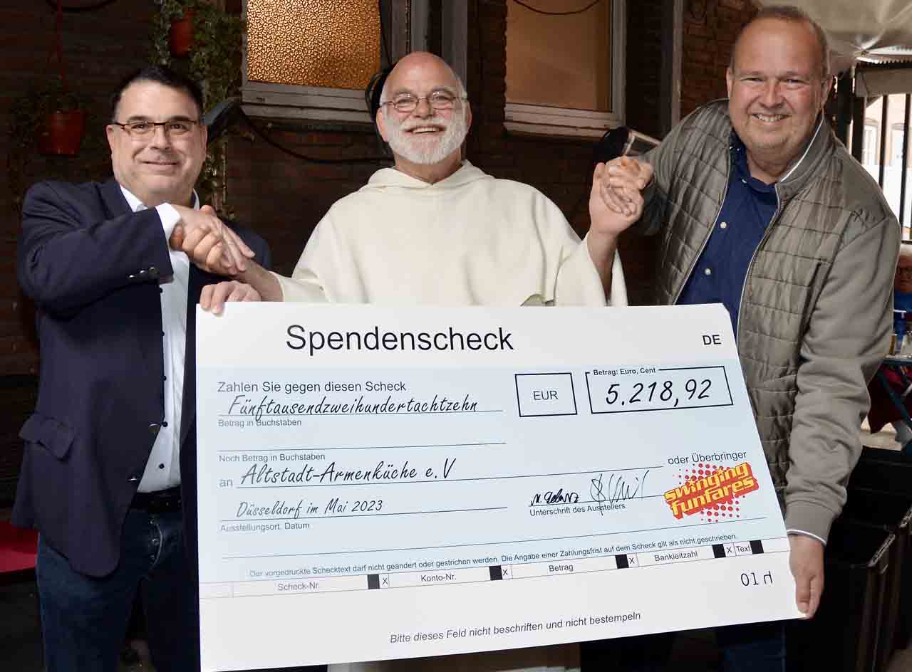 Spendenübergabe