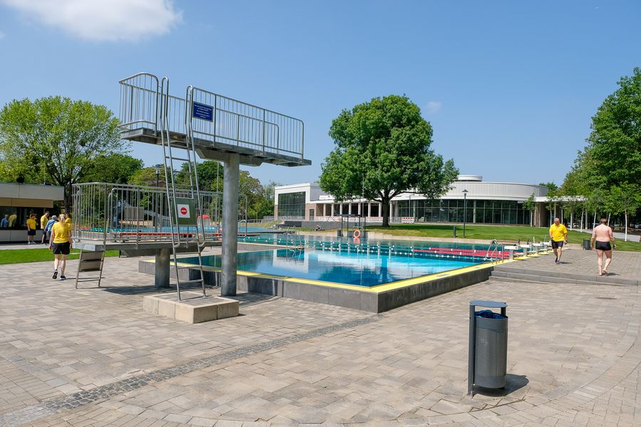 Freibad in Benrath
