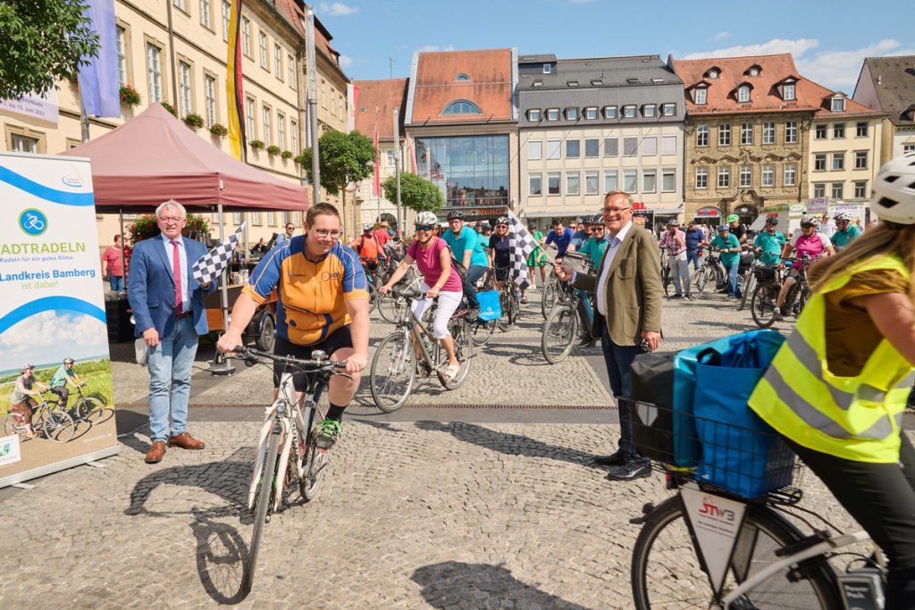 Stadt und Landkreis Bamberg starten ins Stadtradeln 2023