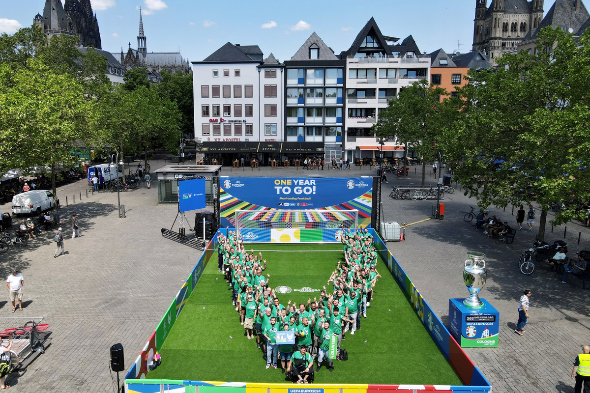 Volunteer-Launch zur UEFA EURO 2024 in Köln