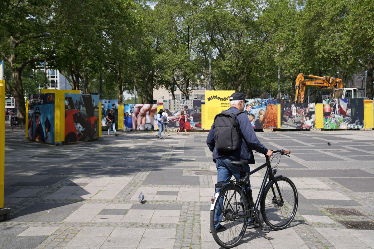 „Nimm Platz“ am Kölner Neumarkt