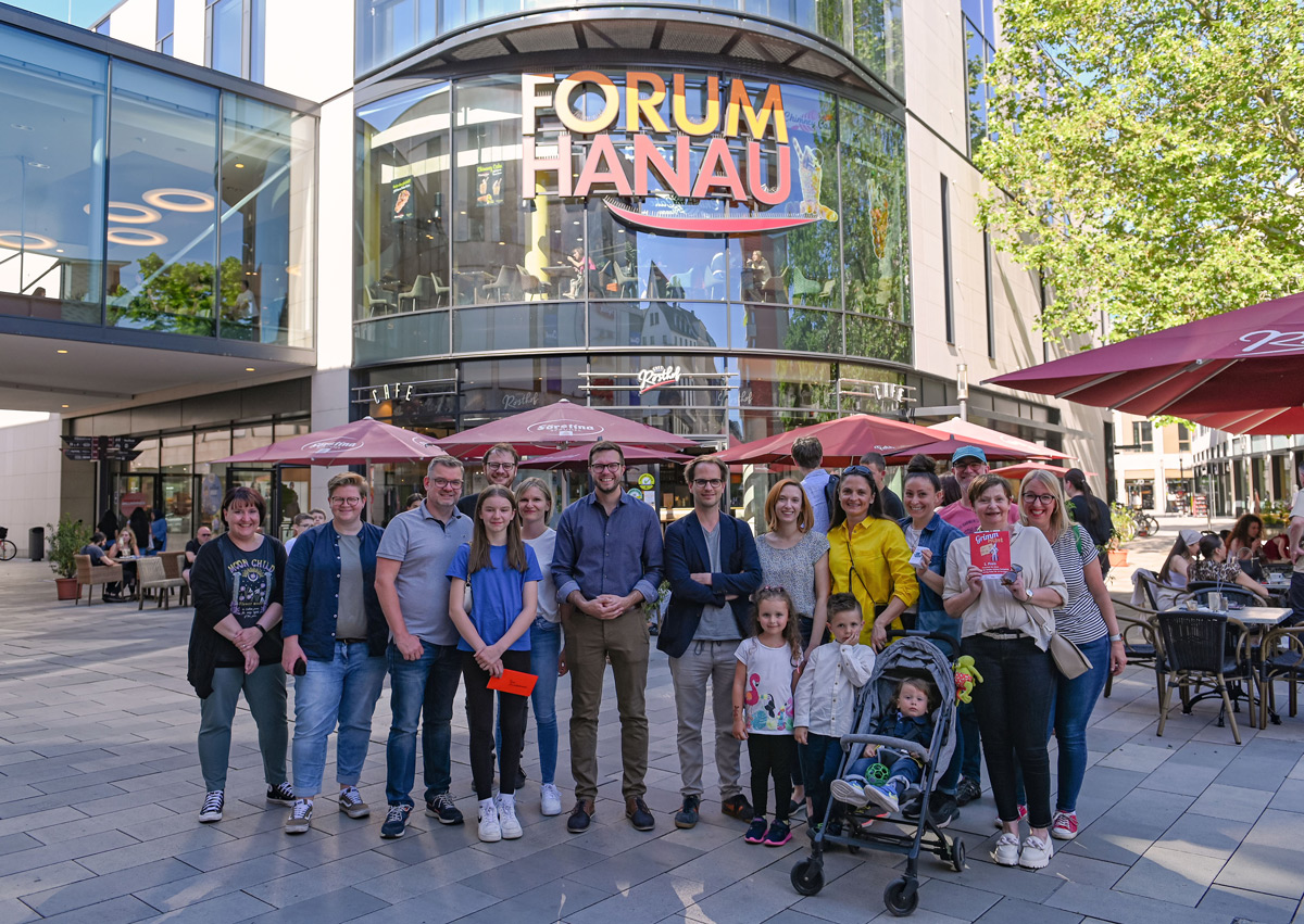 Siegerehrung der “Grimm HUnt” in Hanau