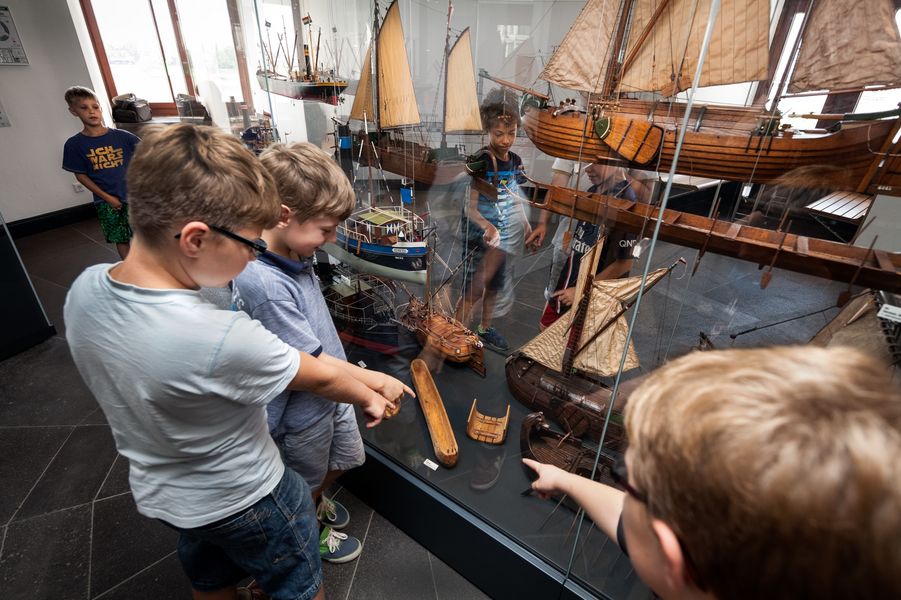 Kinder im SchifffahrtMuseum