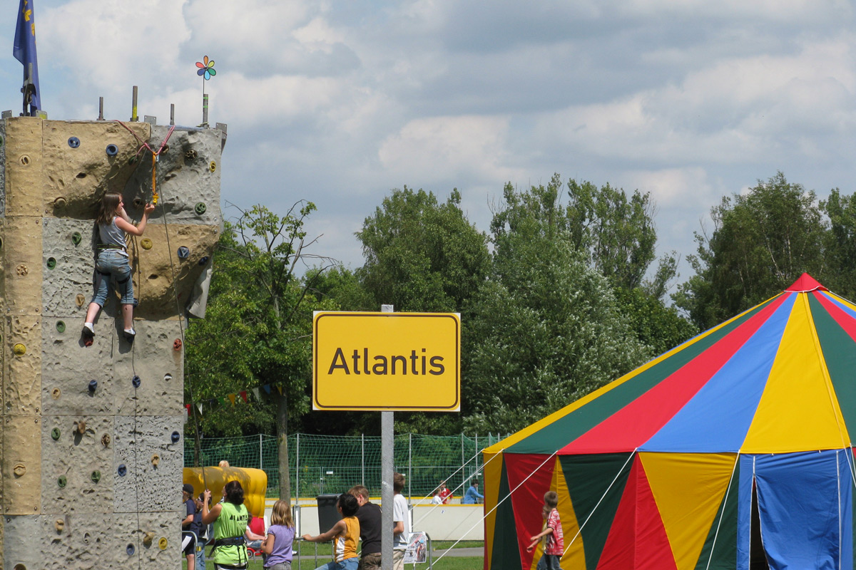 „Atlantis“ im Wienburgpark kurz vor Eröffnung