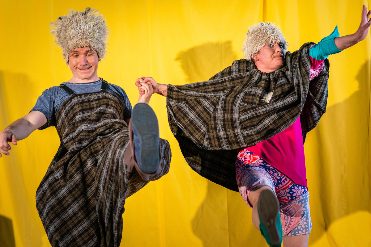 Kindertheater „Die Hase und der Igel“ in Münster