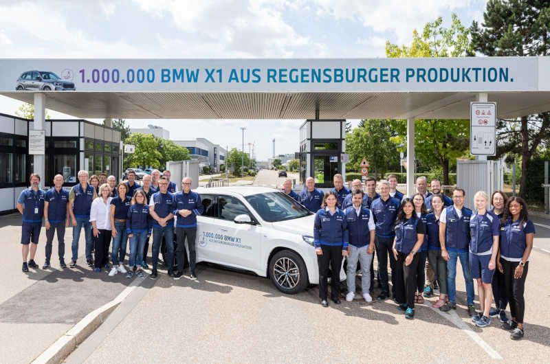 1.000.000 BMW X1 made in der Oberpfalz