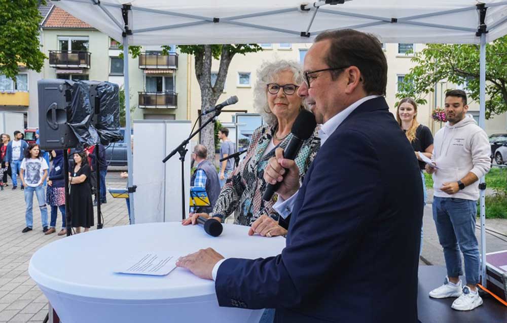 Sommerfest auf dem Christuskirchplatz