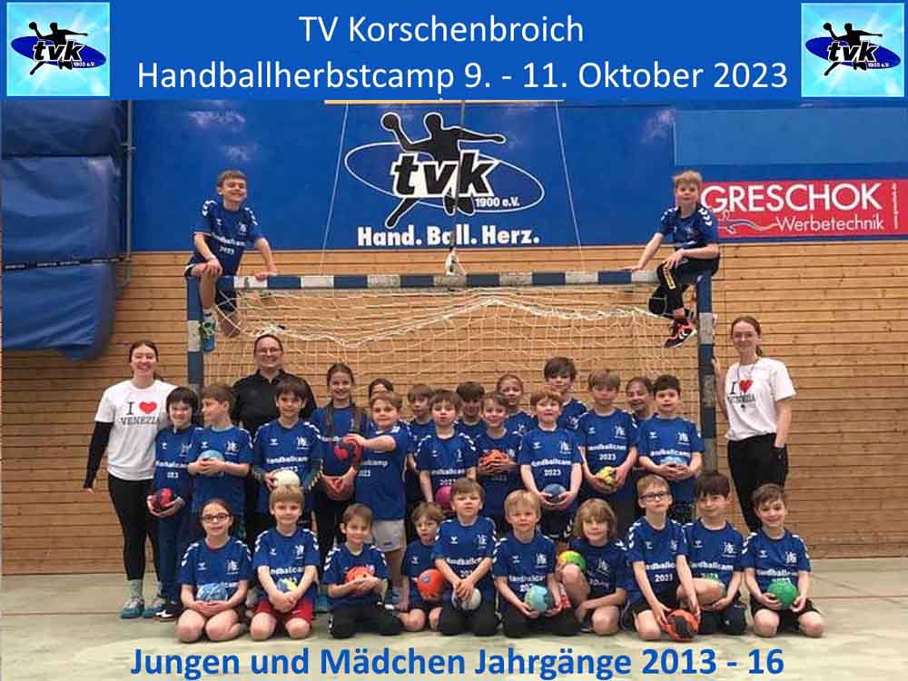 Handball-Herbstcamp