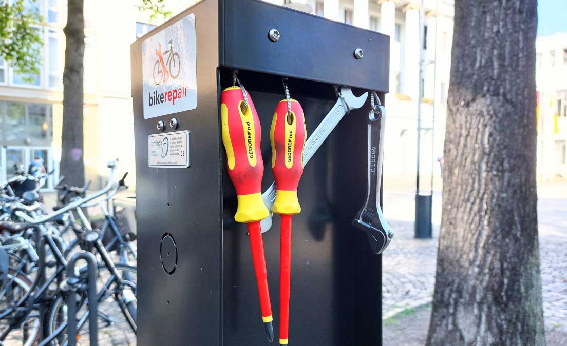 Fahrradservicestationen