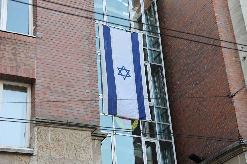 Flagge Israel Neuss