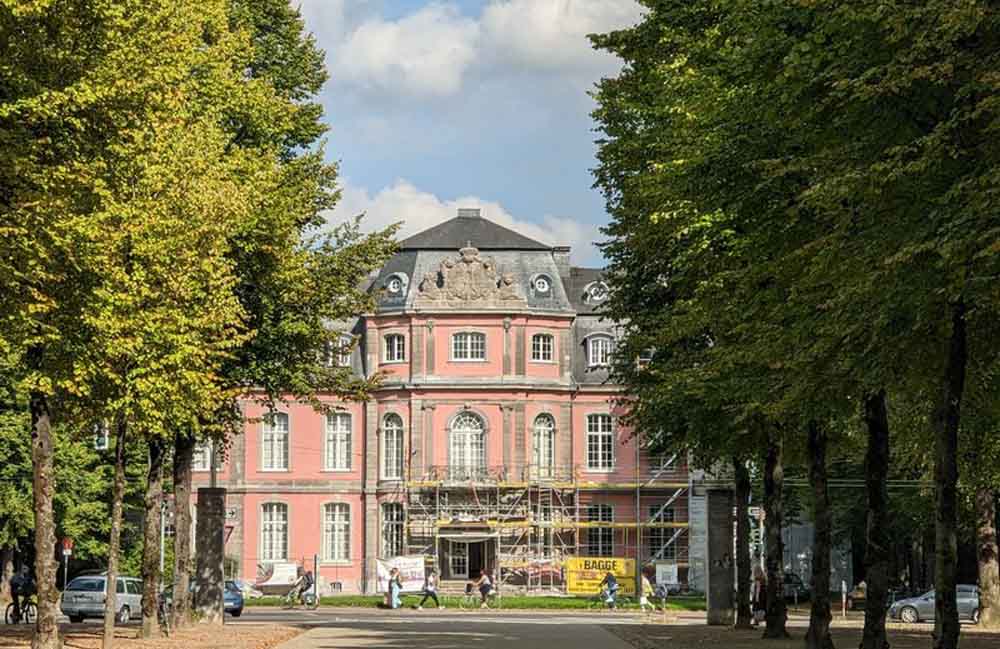 Fassadensanierung des Schlosses Jägerhof