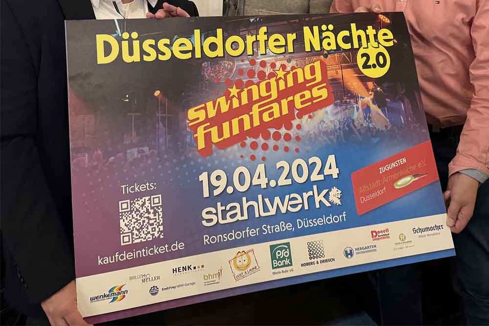 Swinging Funfares präsentieren "Düsseldorfer Nächte 2.0"