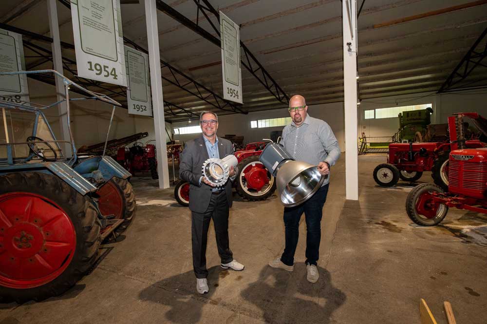 Landwirtschaftsmuseum mit neuen Leuchtstrahlern ausgestattet