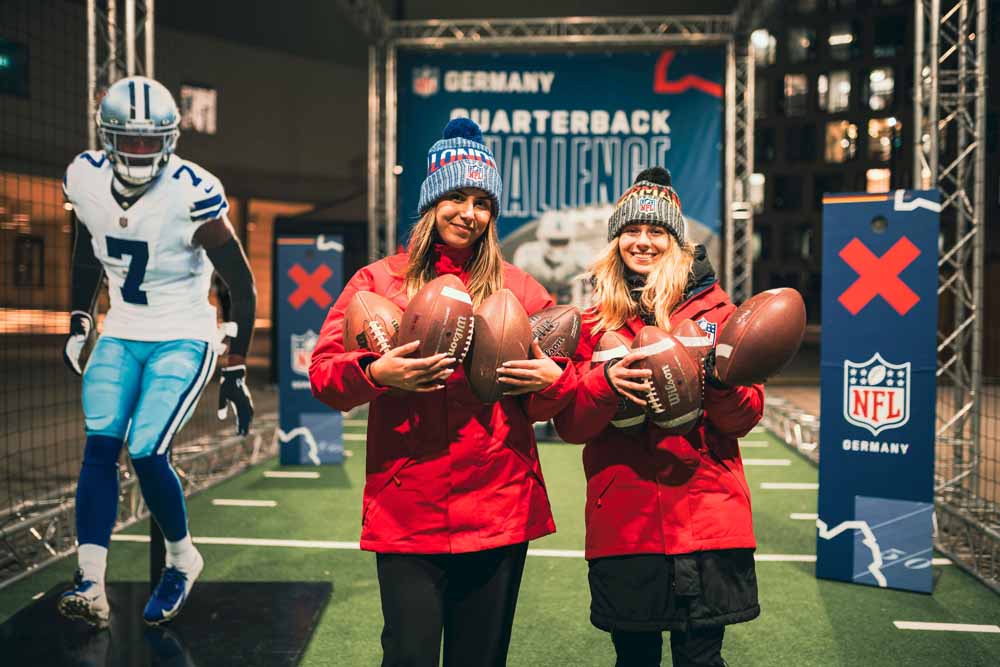 Touchdown auf dem Düsseldorfer Weihnachtsmarkt