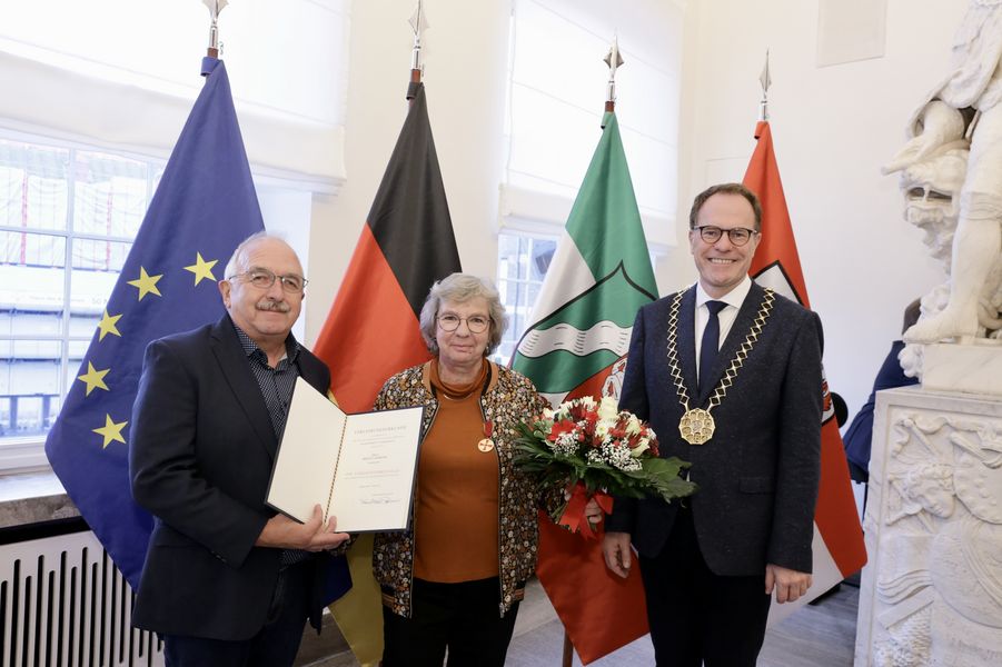 Bundesverdienstmedaille für Birgitta Horster