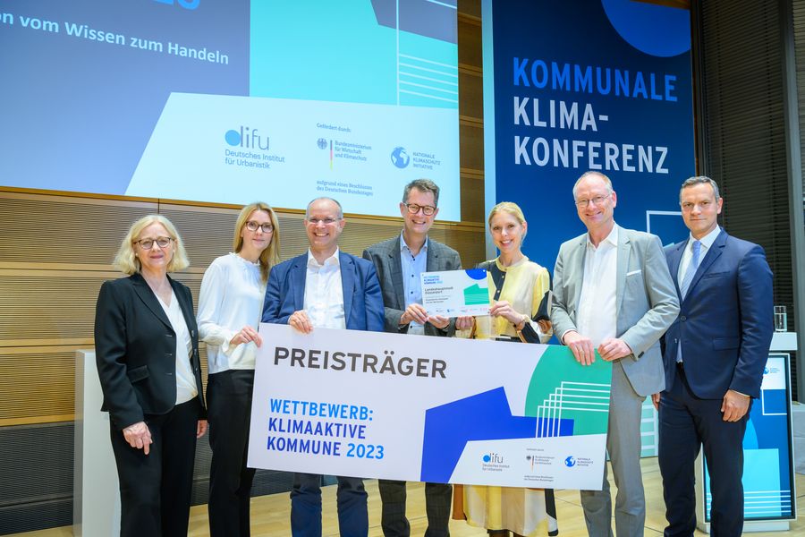 Düsseldorf als "Klimaaktive Kommune 2023" ausgezeichnet