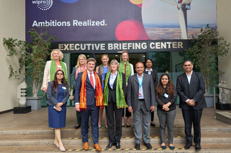 Düsseldorfer Delegation besucht IT-Unternehmen in Indien