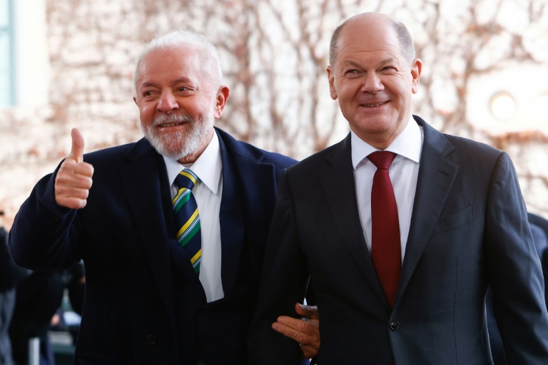 Scholz empfängt Brasiliens Präsidenten Lula zu Regierungskonsultationen im Kanzleramt