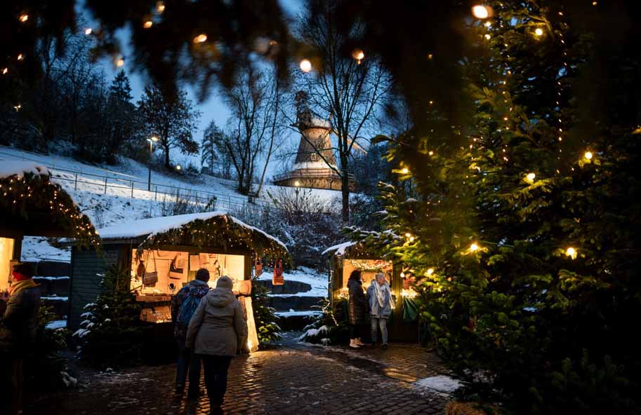 Weihnachtsmarkt im LWL-Freilichtmuseum Hagen