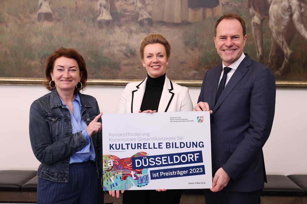 Düsseldorfer Konzept zur kulturellen Bildung und Teilhabe ausgezeichnet