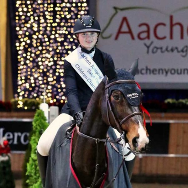 Lokalmatadorin startet bei den Aachen Jumping Youngstars