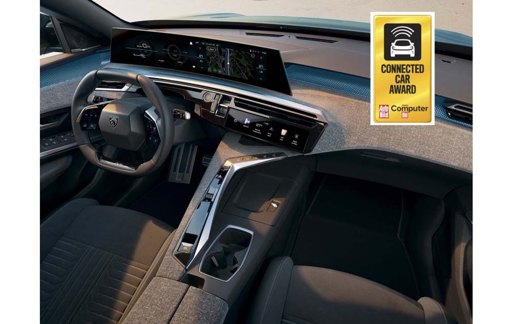 Peugeot Panorama i-Cockpit gewinnt Connected Car Award