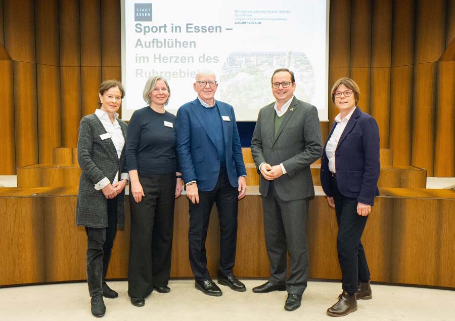 "Zukunftsforum – Sport in Essen" im Essener Rathaus