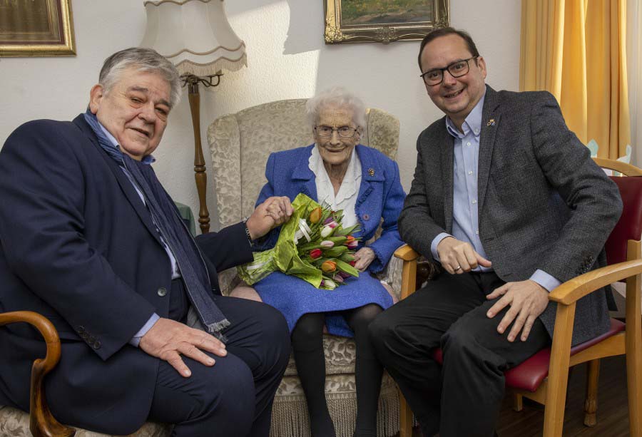 Essen: Klara Theil feiert 106. Geburtstag