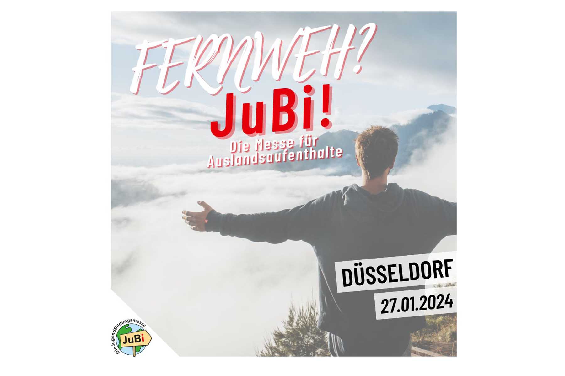 JugendBildungsmesse zu Auslandsaufenthalten in Düsseldorf