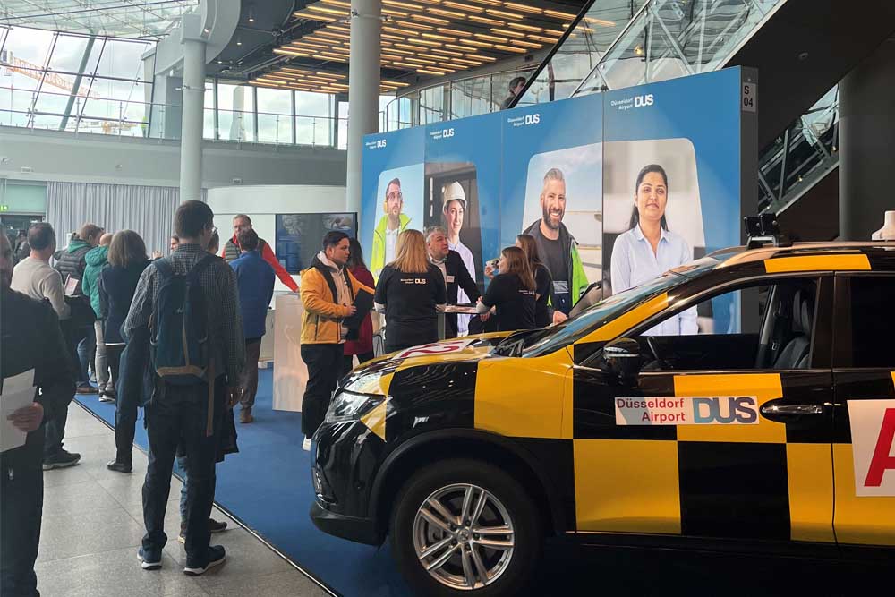 Jobbörse am Flughafen Düsseldorf