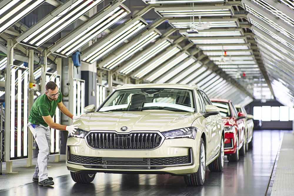 Skoda produzierte 2023 weltweit über 888.000 Fahrzeuge