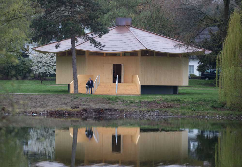 Krefeld Pavillon im Kaiserpark in Krefeld