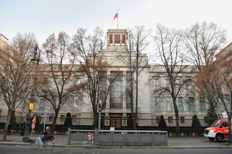 Beschwerde gegen Verbot von Projektion auf russische Botschaft in Berlin scheitert
