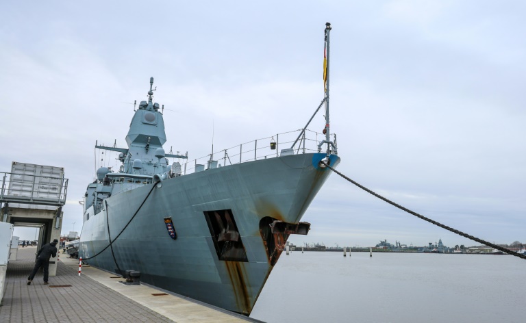 Union: Fregatte "Hessen" im Roten Meer hat ein Munitionsproblem