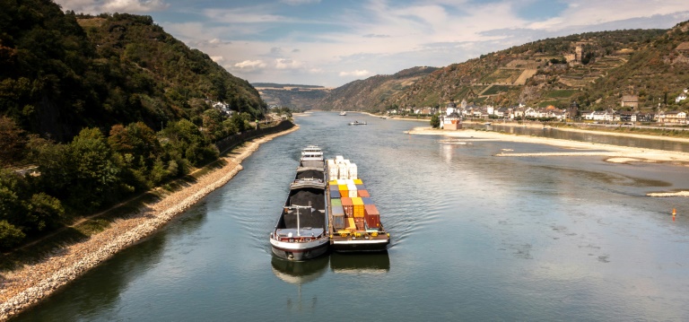 Gütertransport in der Binnenschifffahrt auf Allzeittief