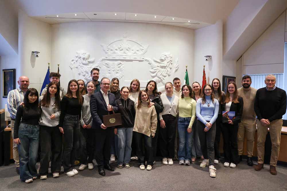 Besuch der First Rijeka Croatian High School in Neuss