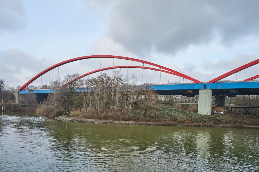 Rhein-Herne-Kanal-Brücke vor Ostern komplett frei