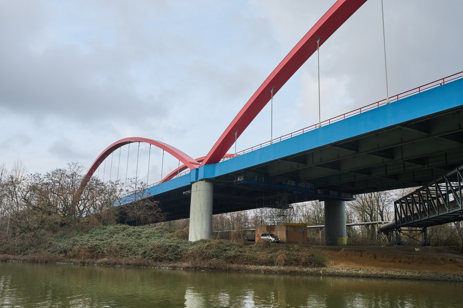 Essen: Kanalbrücke der A42 wird am Samstag geöffnet