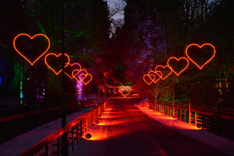 Parkleuchten im Grugapark Essen beendet