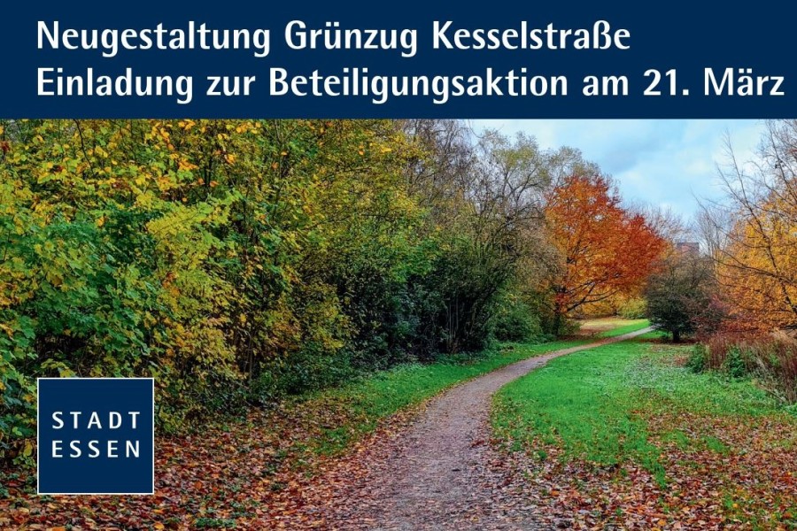 "Neugestaltung Grünzug Kesselstraße" in Essen