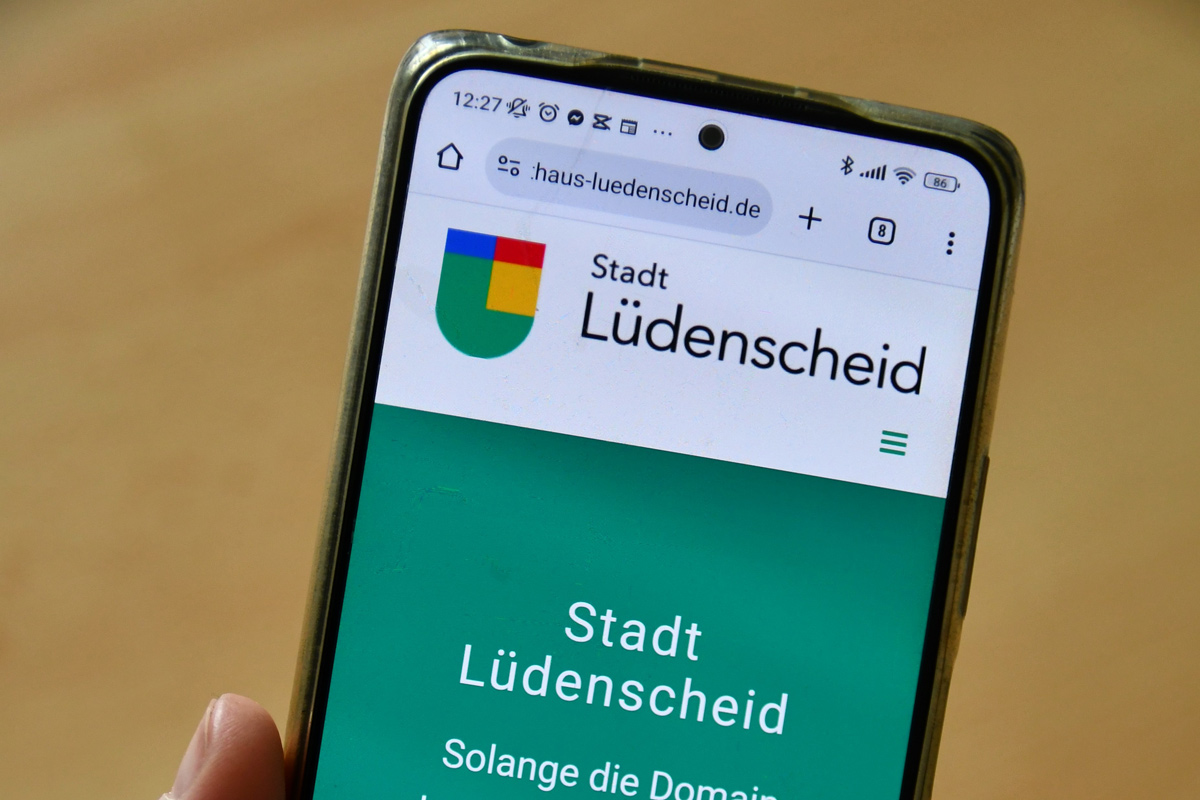 Lüdenscheids Online-Servieportal funktioniert wieder